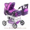 Bag for doll pram - Bayer Chic 2000 - Purple