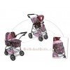 Combi silla y capazo Chic Emotion 2 en 1 Rosa claro-Perlas 77 cm