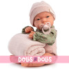 Antonio Juan doll 33 cm - Baby Toneta corduroy