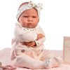 Antonio Juan doll 52 cm - "Mi primer Reborn" Berta with quilted blanket