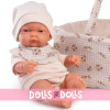 Antonio Juan doll 26 cm - Pitu with carrycot