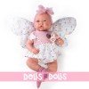 Antonio Juan doll 42 cm - Newborn with butterfly cushion