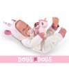 Antonio Juan doll 42 cm - Newborn in unicorn costume
