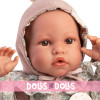 Antonio Juan doll 40 cm - Newborn Erika with romper