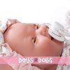 Antonio Juan doll 42 cm - Newborn Mia Pee with a backpack for you