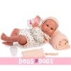 Antonio Juan doll 42 cm - Sweet Reborn Luca with bottle