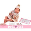 Antonio Juan doll 42 cm - Sweet Reborn Pipa Out for a Walk