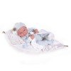 Antonio Juan doll 42 cm - Newborn Leo couple little stars blanket