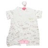 Outfit for Antonio Juan doll 52 cm - Mi Primer Reborn Collection - Rabbit printed pyjamas with hat and bib