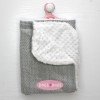 Complements for Antonio Juan 40 - 52 cm doll - Gray blanket