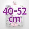 Complements for Antonio Juan 40 - 52 cm doll - Gray teddy bear blanket