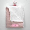 Complements for Antonio Juan 40 - 52 cm doll - Pink blanket