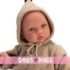 Así doll 46 cm - Leo with Green Collection sweatshirt
