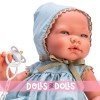 Así doll 43 cm - Pablo with star romper suit with blue background