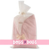 Complements for Asi doll - Así Dreams - Patricia Collection - Drawstring bag 30-46 cm