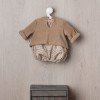 Outfit for Así doll 46 cm - Green Collection Sweatshirt for Leo doll