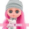 Berjuan doll 32 cm - The Biggers - Girl with gray tulle skirt