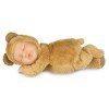 Anne Geddes doll 23 cm - Caramel brown Baby Bear
