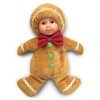 Anne Geddes doll 23 cm - Crhistmas - Baby Gingerbread Man