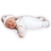 Anne Geddes doll 23 cm - Baby dressed in white