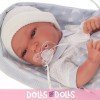 Antonio Juan doll 33 cm - Baby Tonet boy with sleeping-bag
