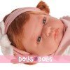 Antonio Juan doll 33 cm - Baby Toneta with bib