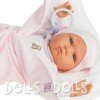 Antonio Juan doll 52 cm - Berta with blanket