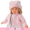 Antonio Juan doll 55 cm - Blonde Lula with beret