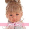 Antonio Juan doll 55 cm - Lula with soft vest and mary janes