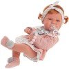 Antonio Juan doll 42 cm - Newborn Lea with teether
