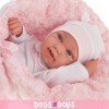 Antonio Juan doll 42 cm - Newborn Pipa blanket