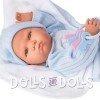Antonio Juan doll 52 cm - Bertín with blanket
