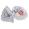 Antonio Juan doll 42 cm - Newborn boy Pipo blanket