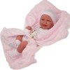 Antonio Juan doll 42 cm - Newborn girl Carla with blanket