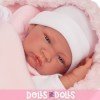 Antonio Juan doll 42 cm - Newborn girl and sleeping bag