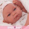 Antonio Juan doll 42 cm - Newborn Nica girl and padding blanket