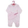 Outfit for Antonio Juan doll 40 - 42 cm - Sweet Reborn Collection - Pink pyjamas with hat
