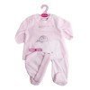Outfit for Antonio Juan doll 52 cm - Mi Primer Reborn Collection - Penguin pink pyjamas with hat