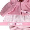 Outfit for Antonio Juan doll 33-34 cm - Printed outfit with pink jacket