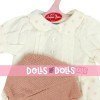 Outfit for Antonio Juan doll 40-42 cm - Stars printed dress with hat
