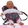 Baby doll carrier - Bayer Chic 2000 - Fuchsia stars