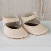 Complements for Así doll 43 to 46 cm - Beige bootie shoes for María, Pablo, Leo, Real Reborn and Limited Series dolls