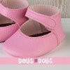 Complements for Así doll 43 to 46 cm - Pink bootie shoes for María, Pablo, Leo, Real Reborn and Limited Series dolls