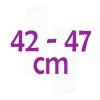 Complements for Así doll 42 to 47 cm - Beige socks