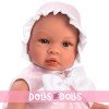 Así doll 46 cm - Leo with pink dress with white stars