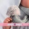 Así doll 46 cm - Érica, limited series Reborn type doll