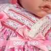 Así doll 46 cm - Gema, limited series Reborn type doll