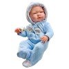 Así doll 43 cm - Pablo with blue snowsuit