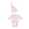 Outfit for Así doll 28 cm - Pink pajama with stars and hat for Gordi