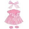 Outfit for Así doll 57 cm - Ballet pink dress with stars for Pepa